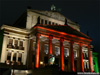 Nahaufnahme des Konzerthauses auf dem Gendarmenmarkt